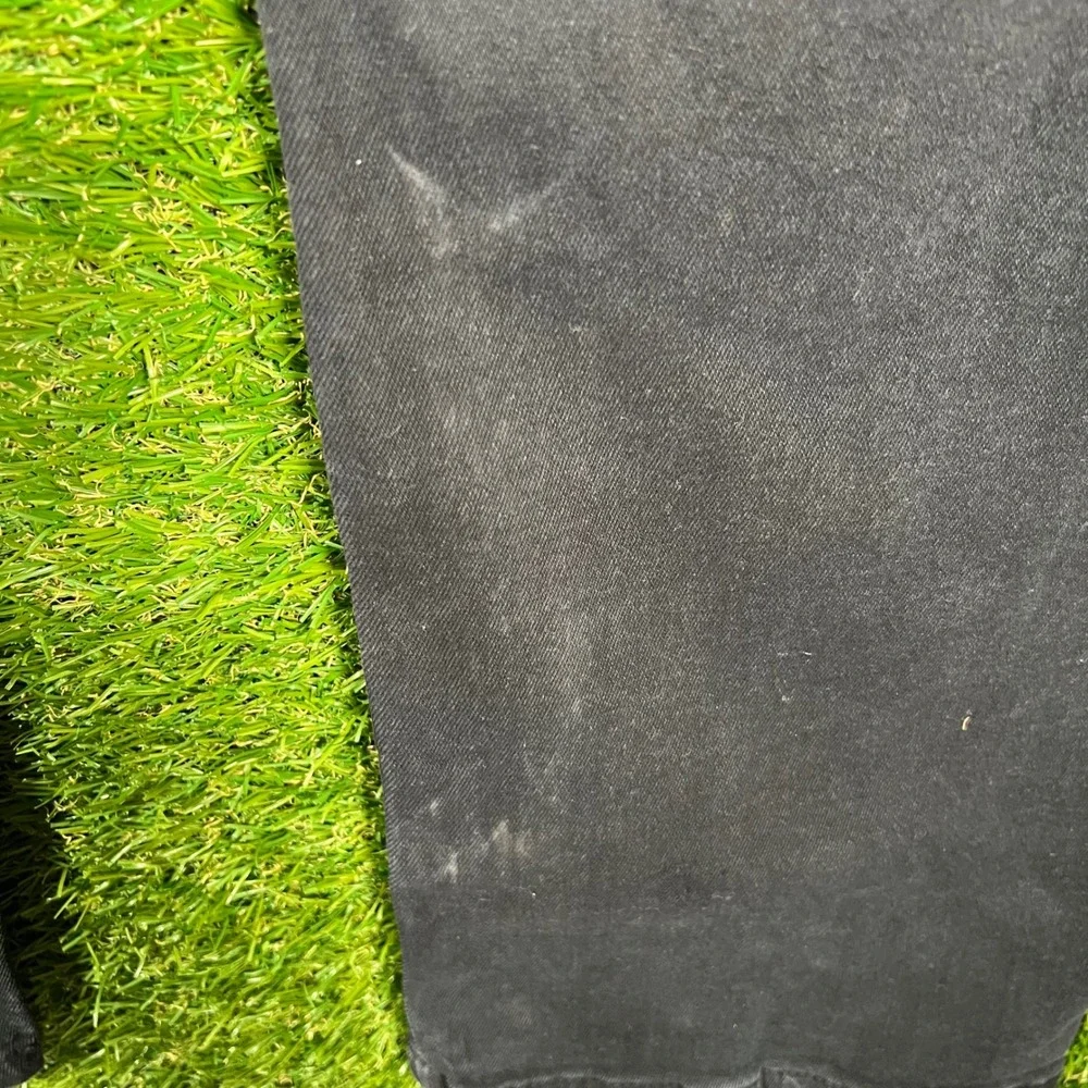 Caterpillar CAT Mens Work Pants Black Double Knee Carpenter Utility‎ 36x30